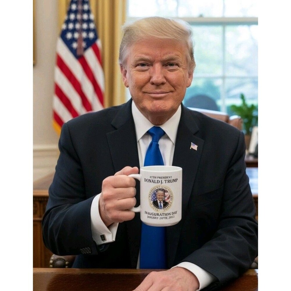 Donald Trump Inauguration Day  Single Coffee Mug Cup